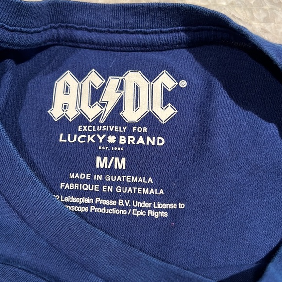 Lucky Brand ACDC Shirt - Picture 4 of 12